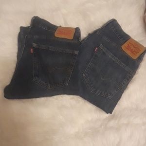 FLASH SALE LOT OF 2 PAIR OF MEN'S LEVI, S
